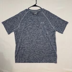 Under Armour Men’s XL‎ Blue Heather HeatGear Loose Fit Performance T-Shirt